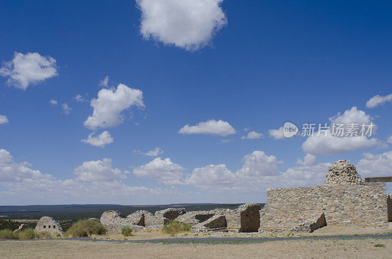 Salinas Pueblo mission National星期一，Gran Quivira遗址